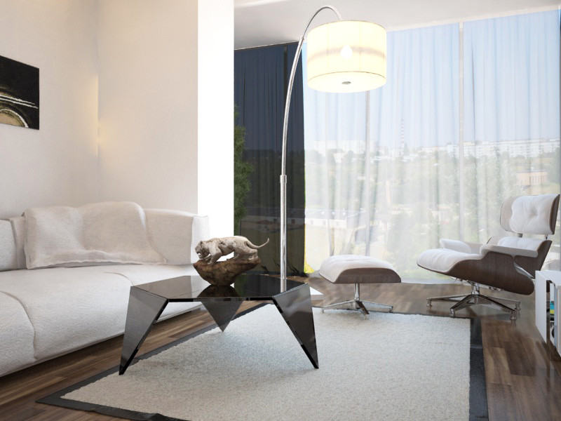 Чёрно белый минимализм