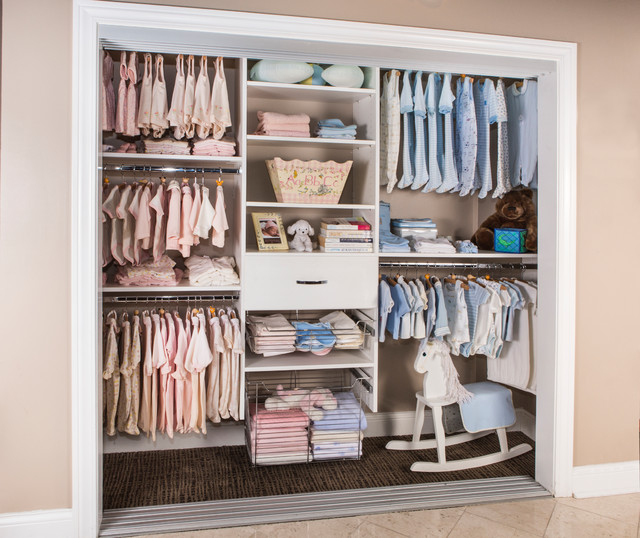 Kids Closet Transitional Wardrobe Tampa by Diamante Storage