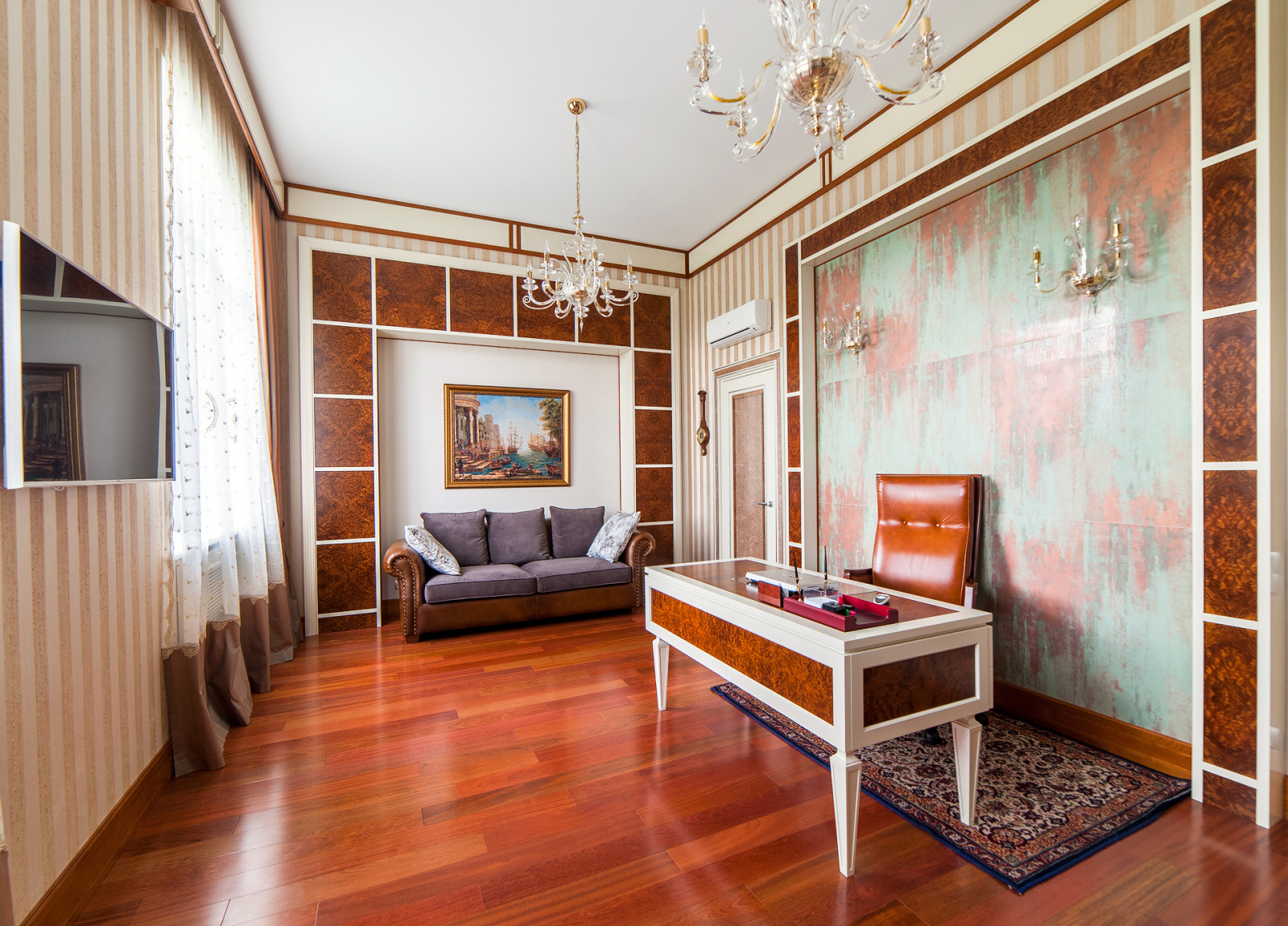 Кабинет в современном стиле от Mirt