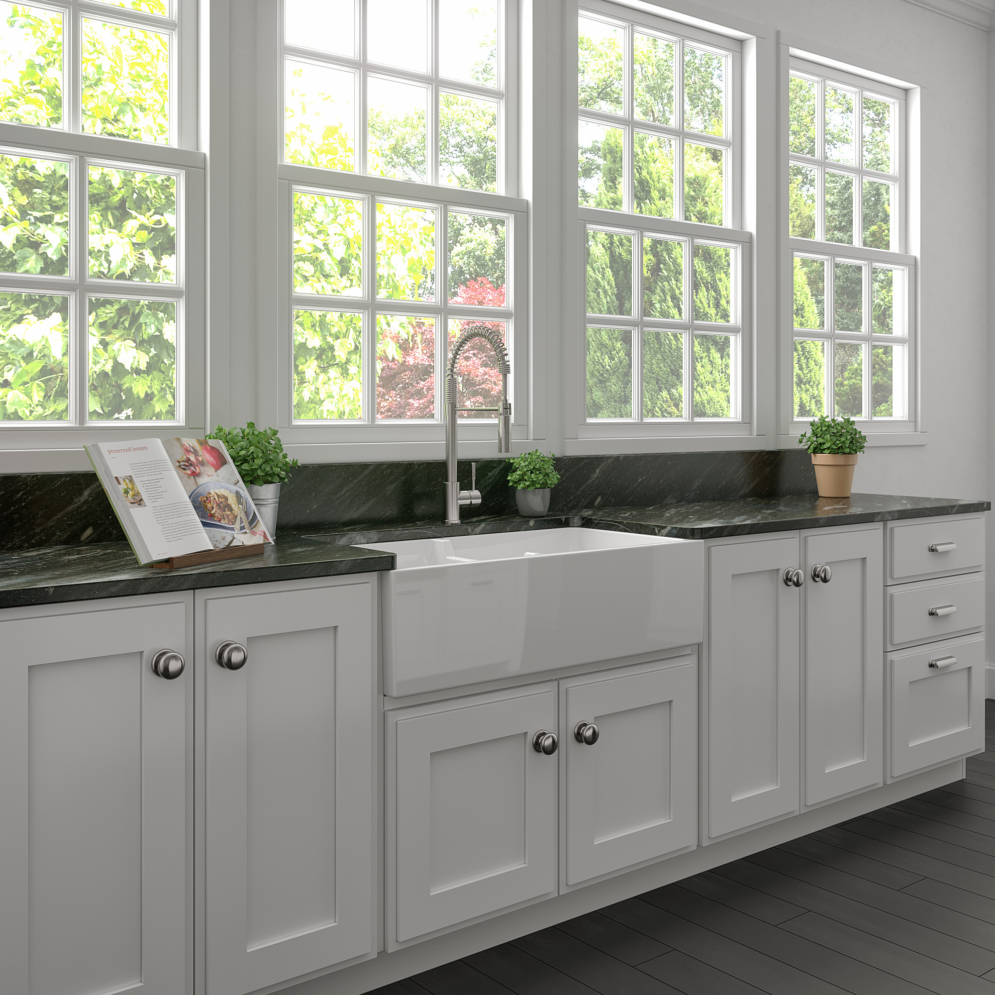 ZLINE Fireclay Sinks