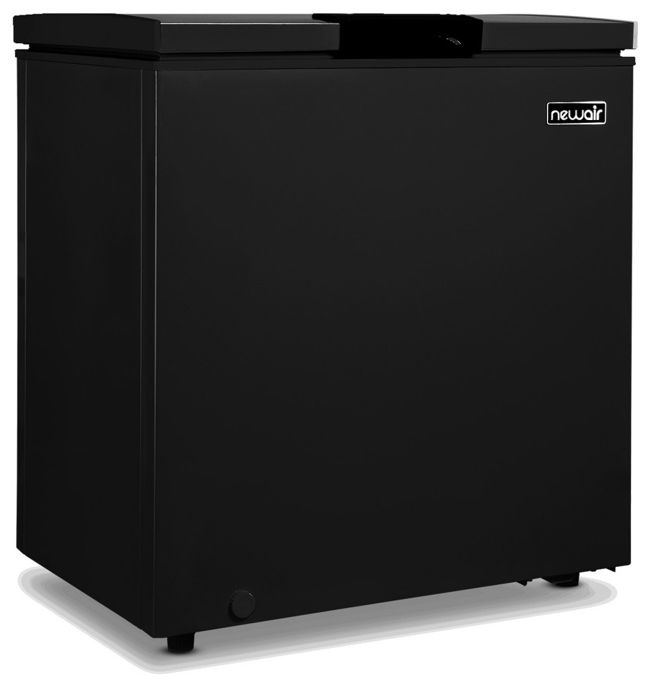 Newair 5 Cu. Ft. Mini Deep Chest Freezer and Refrigerator, Matte Black