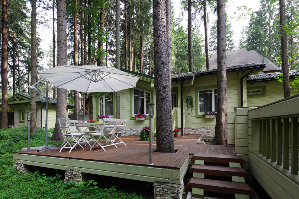 Терраса и дом