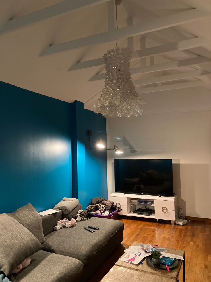 AVANT Rénovation complète d'une maison chaleureuse