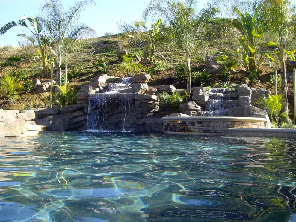 Pool - transitional pool idea in Orange County
