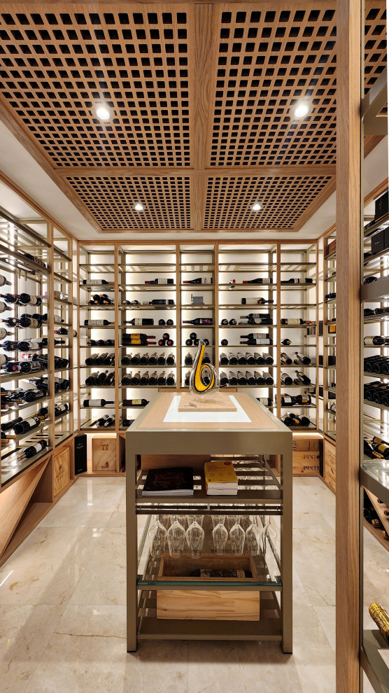 Immagine di una cantina contemporanea