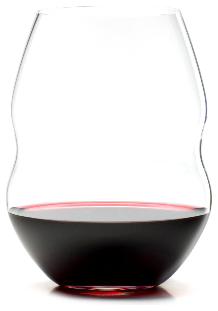 Riedel Swirl Stemless 20.5 Ounce Red Wine Glass, Set of 2