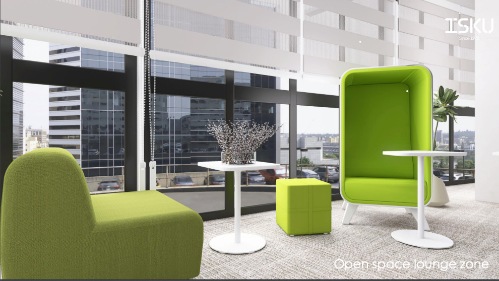 Концепт офиса Haleon разработан совместно с финской компанией ISKU
