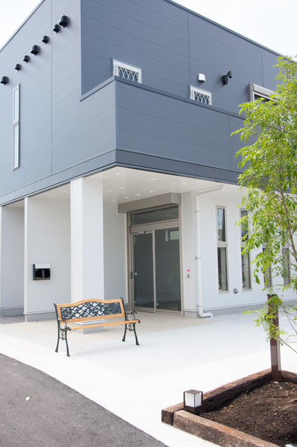 鉄骨店舗併用住宅新築工事 minimalistisch-haeuser