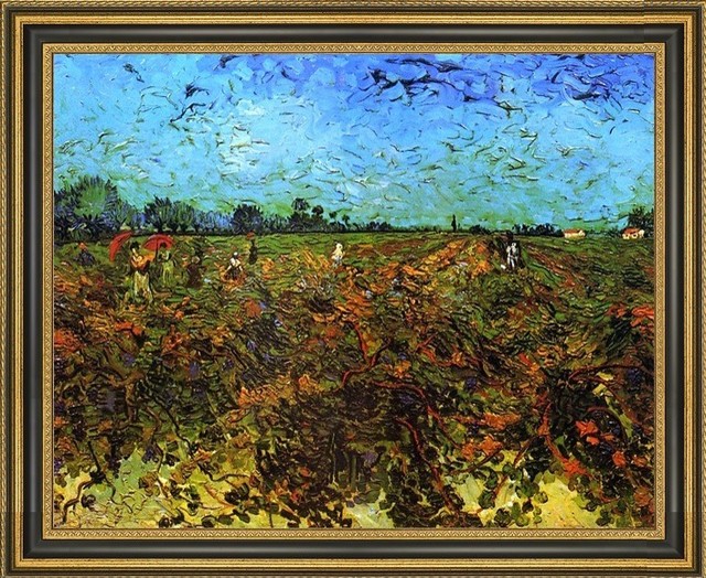 the green vineyard van gogh