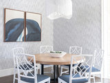 Transitional Dining Room by Traci Connell Interiors