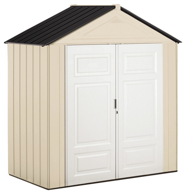 Rubbermaid 6.75' Wx3.25' Dx7.5' H Shed - Transitional 