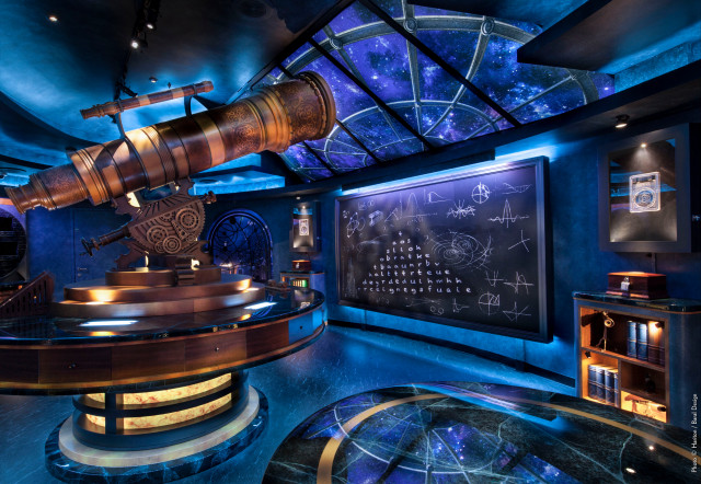 Royal Caribbean Cruise Lines Escape Room eklektisch-wohnbereich