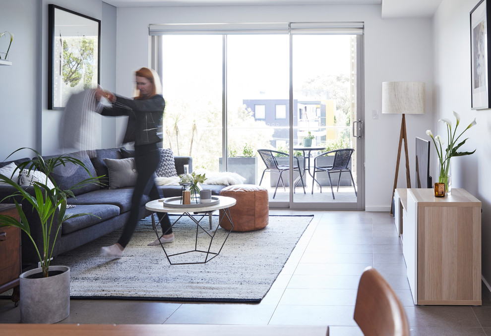 Inspiration for a scandinavian home design remodel in Sydney