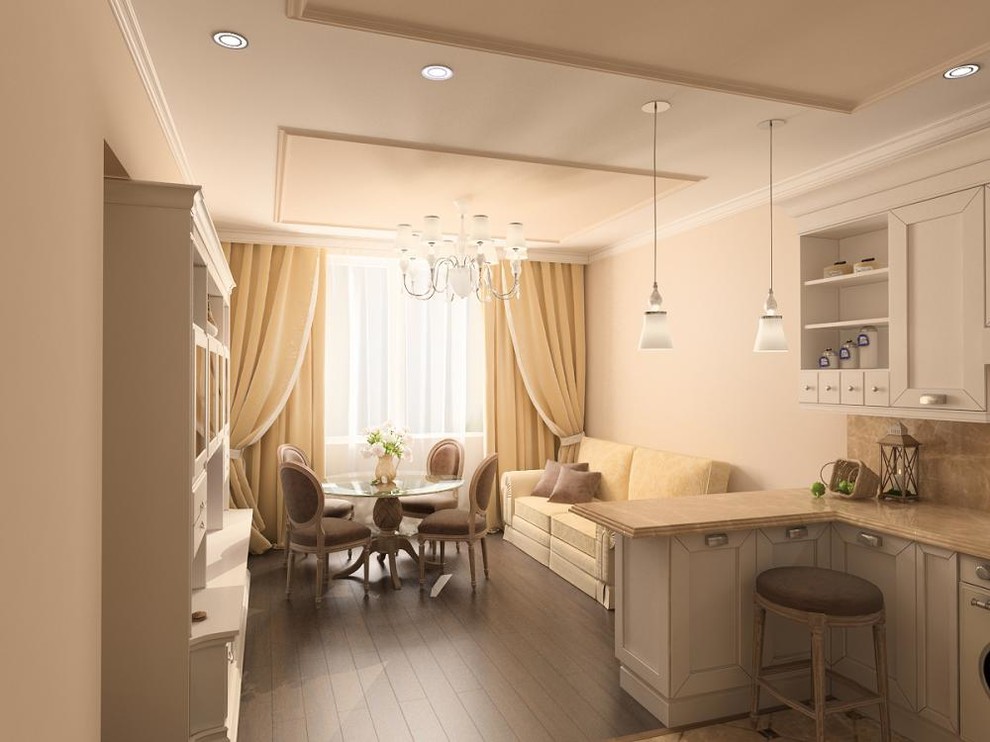 Кухня и спальня классика