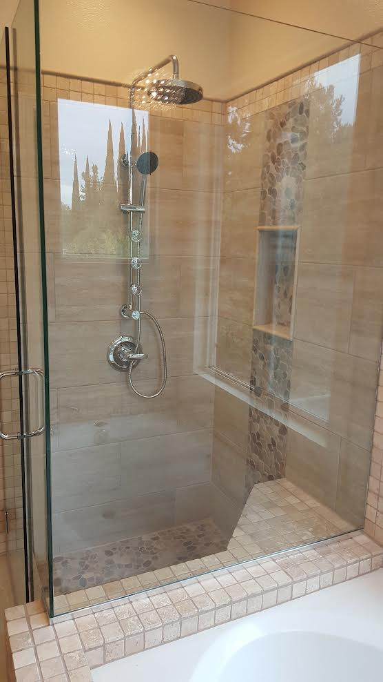 Natural Stone Master Bathroom