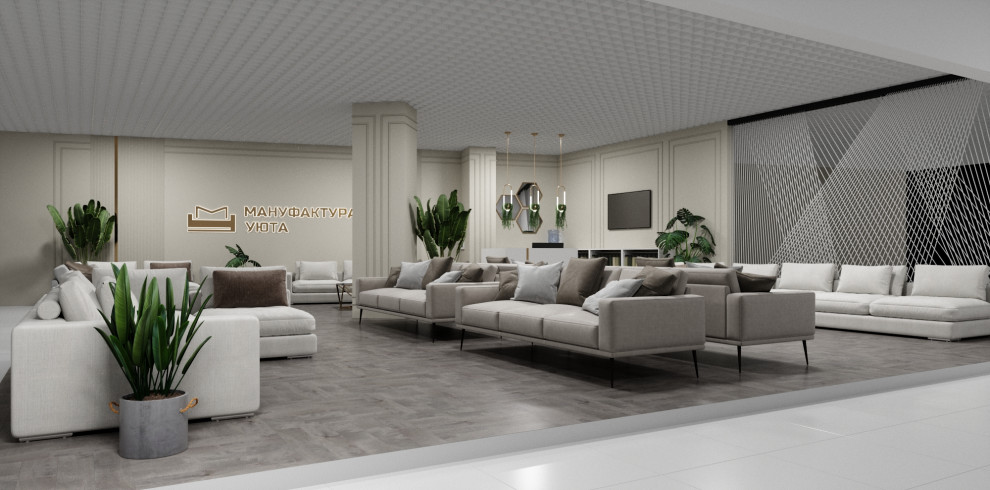 мебельный салон для бренда Мануфактура уюта в мтц Гранд  г Москва