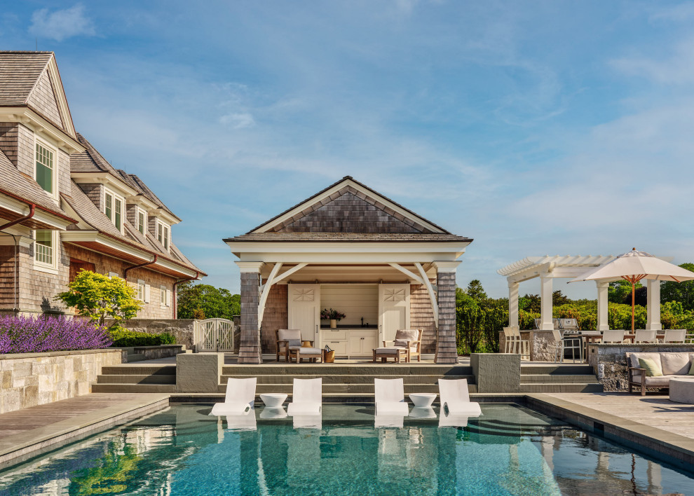 Watch Hill Coastal Classic - Beach Style - Pool - Providence - by ...
