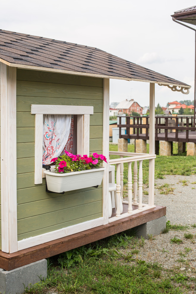 Индивидуальный жилой дом площадью 173 кв.м. с баней на участке