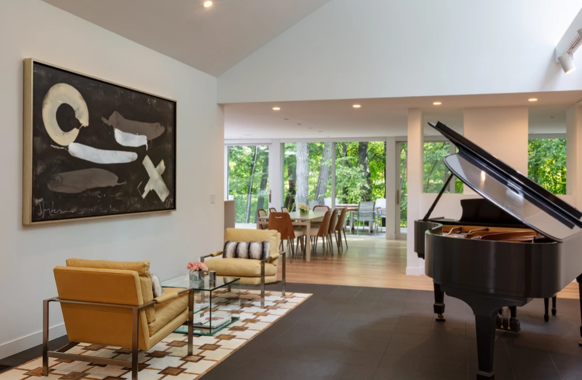 John Gerber artist in residence modern luxury high-end painting
