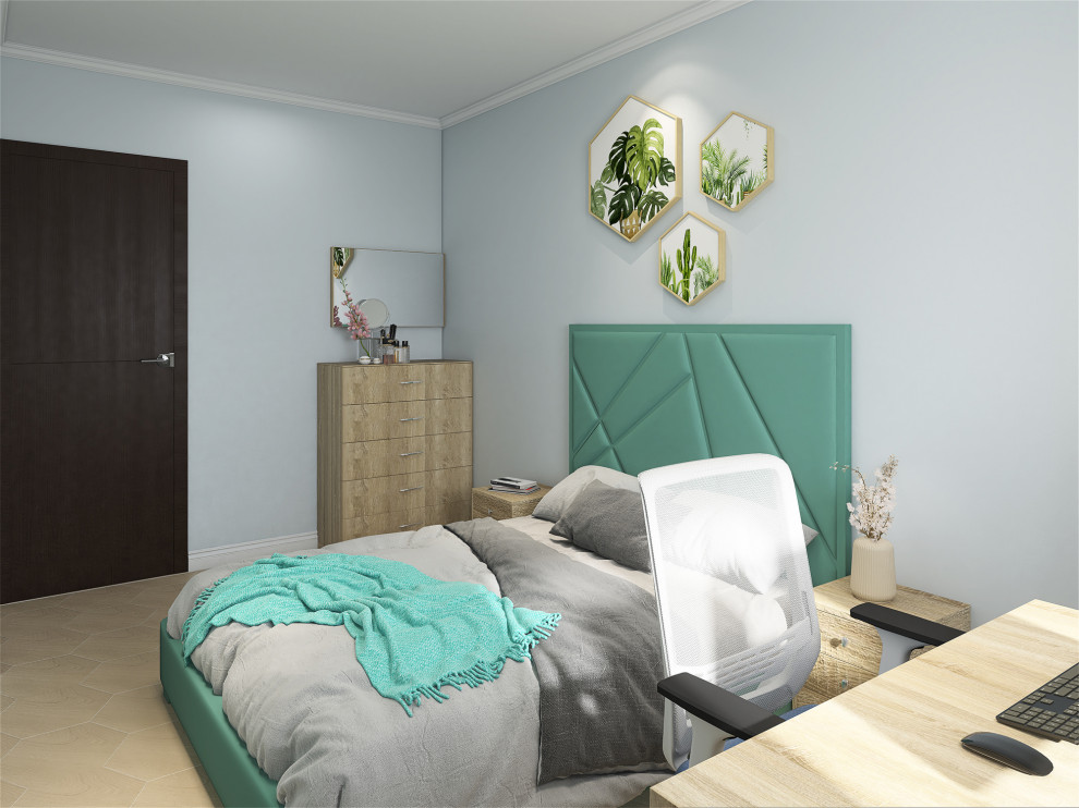 Однокомнатная квартира (эконом вариант) Спальня