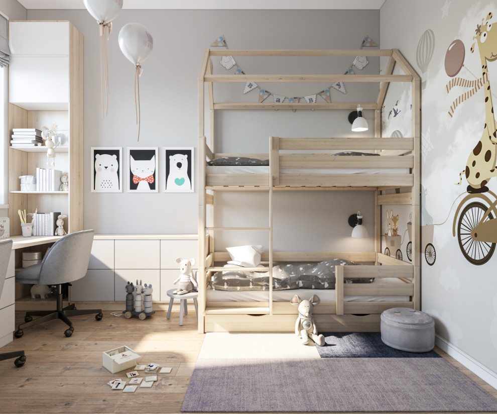 Квартира для молодой семьи с двум детьми