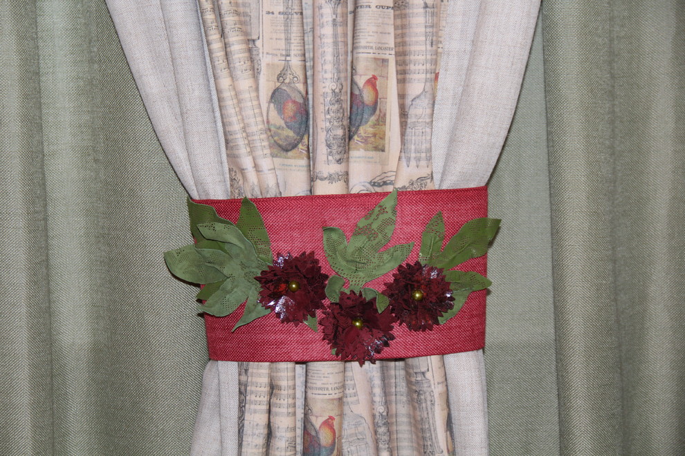 подхват из кожи.