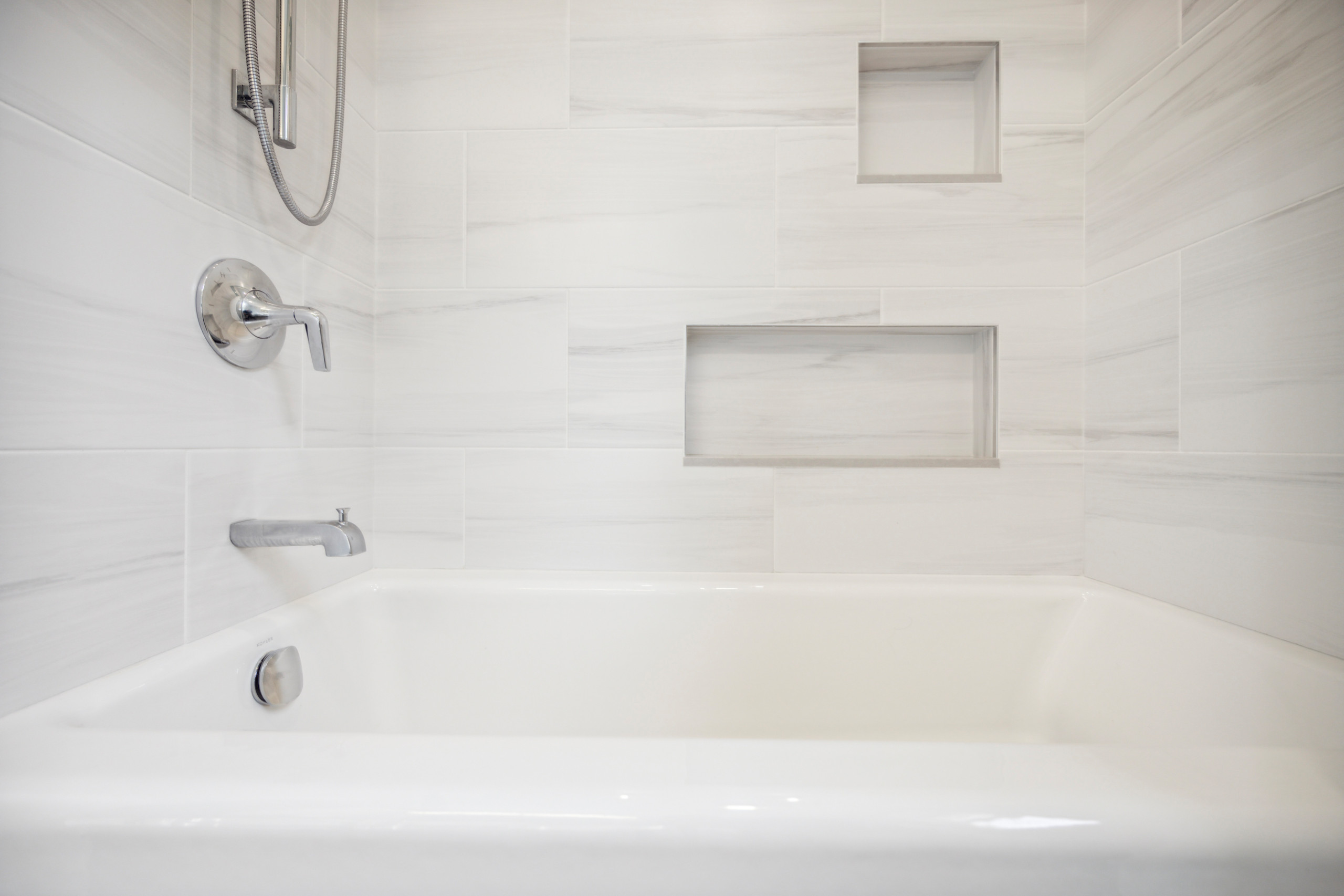 Fresh and Clean Hall Bath