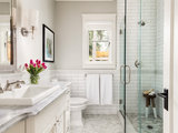 Transitional Bathroom by Charla Ray Interior Design