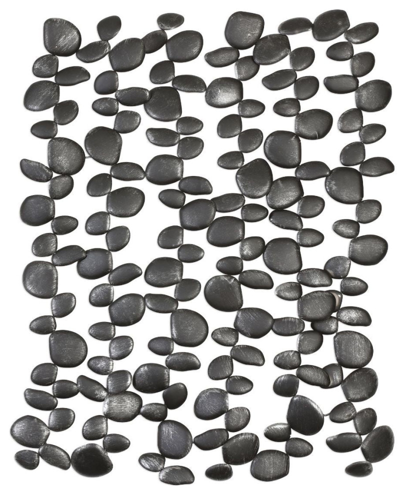 Uttermost Skipping Stones Forged Iron Wall Art