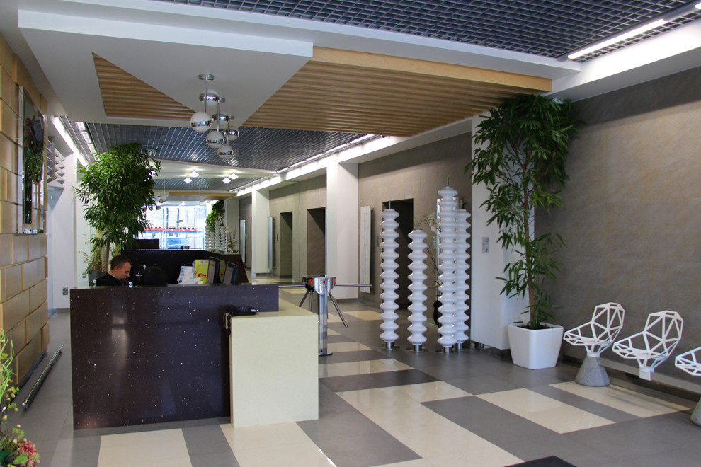 Офисные интерьеры, холл