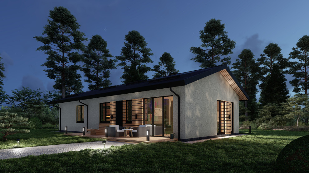 Проект типового дома. Тип М-2