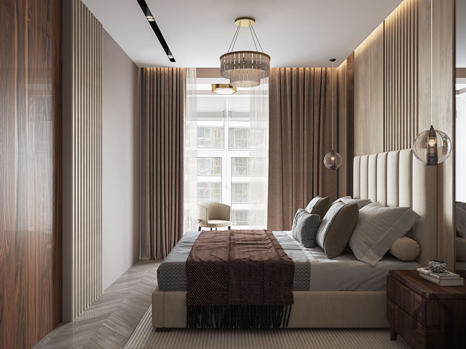 Спальня в современном стиле