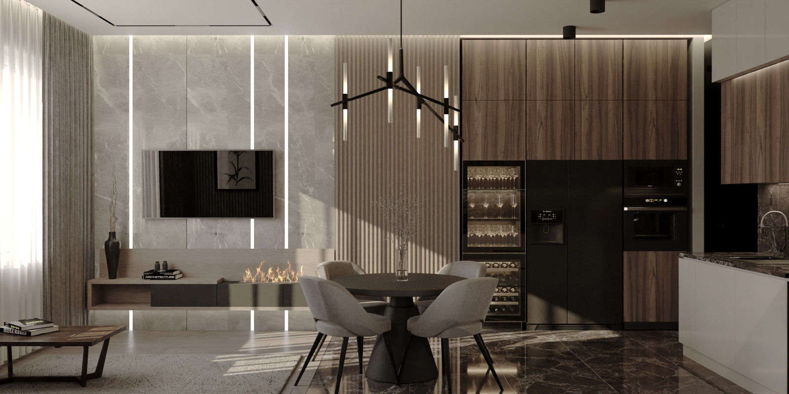 Современная квартира | 100кв.м. |