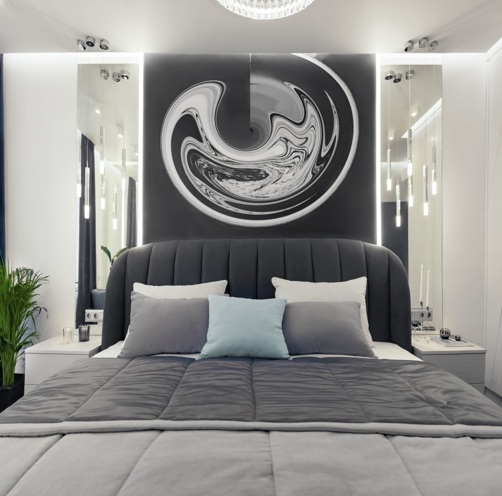 Черно-белая квартира в ЖК Ясный