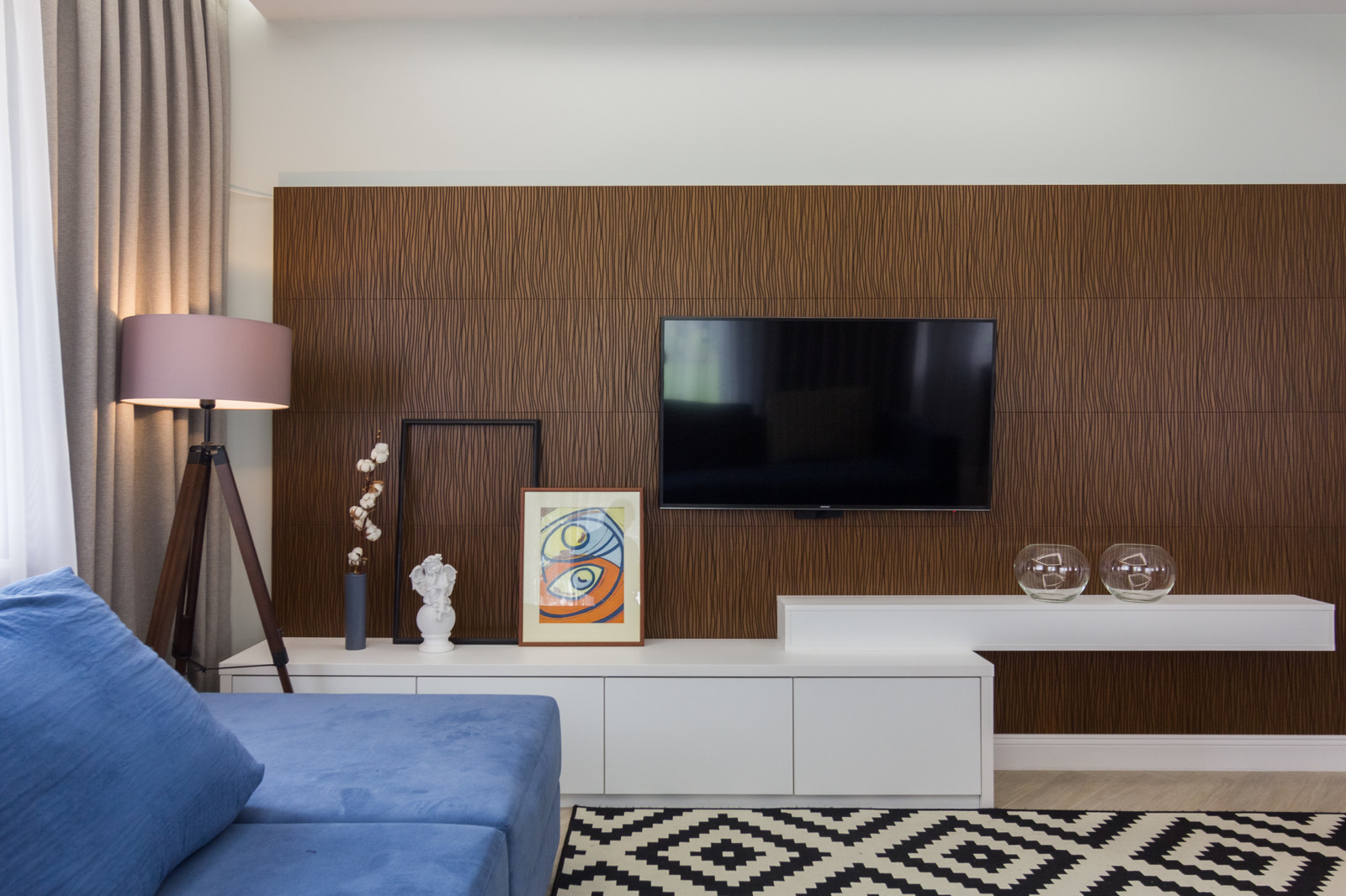 Реализованный интерьер дома "Семейное гнездо"