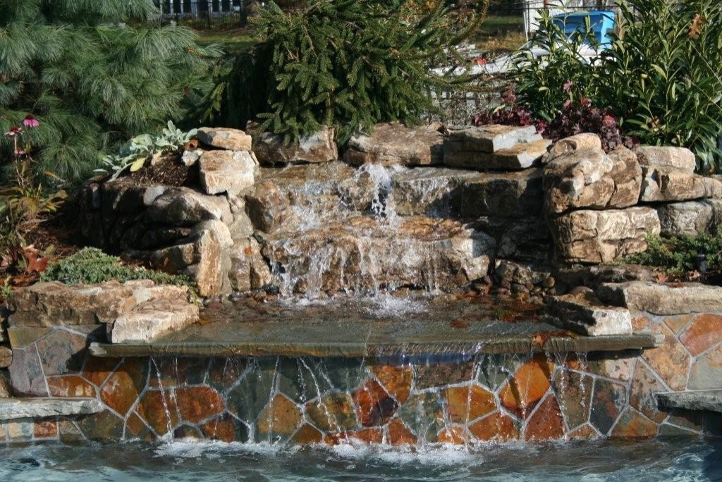 Spa Jacuzzi Pool with Waterfall