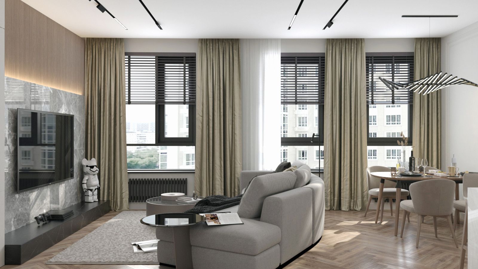 Квартира в ЖК Крылья, Москва