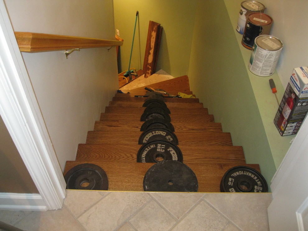 Custom oak staircase