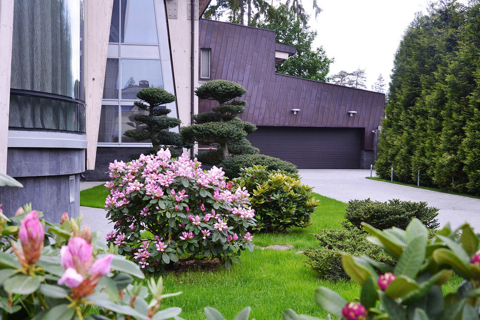 Сад с японским характером. КП Ландшафт