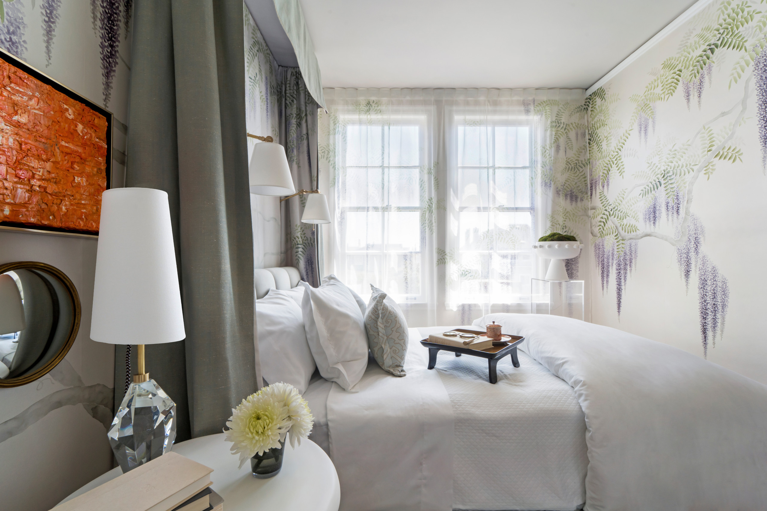 Sea Cliff Wisteria Bedroom