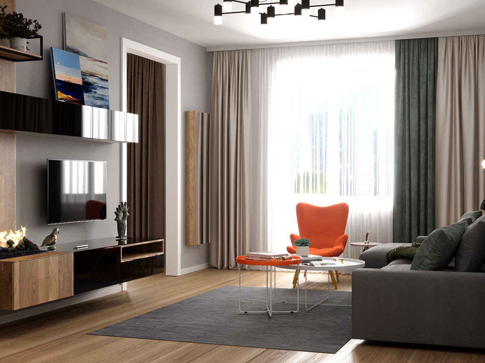 Проект гостиной