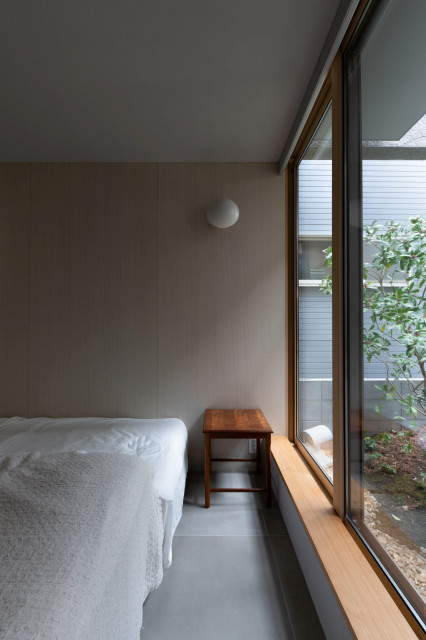 庭見る小居 nordico-dormitorio