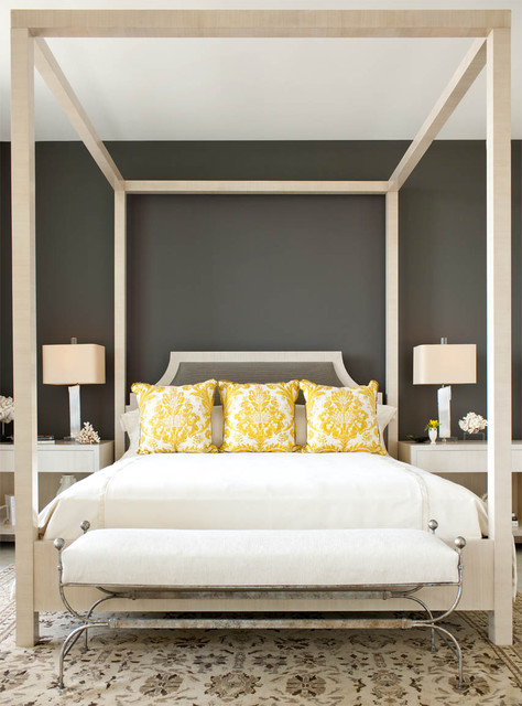 CDA Interior Design contemporary-bedroom