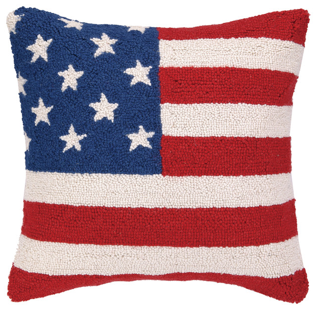 American Flag Hook Pillow main image 0