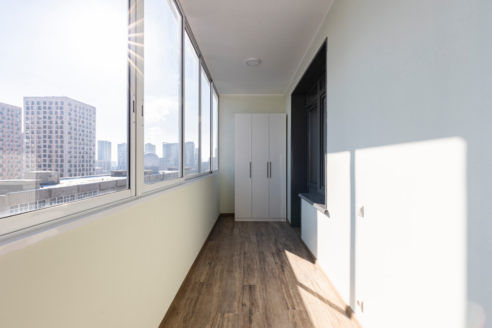 Двухкомнатная квартира под сдачу. Лоджия