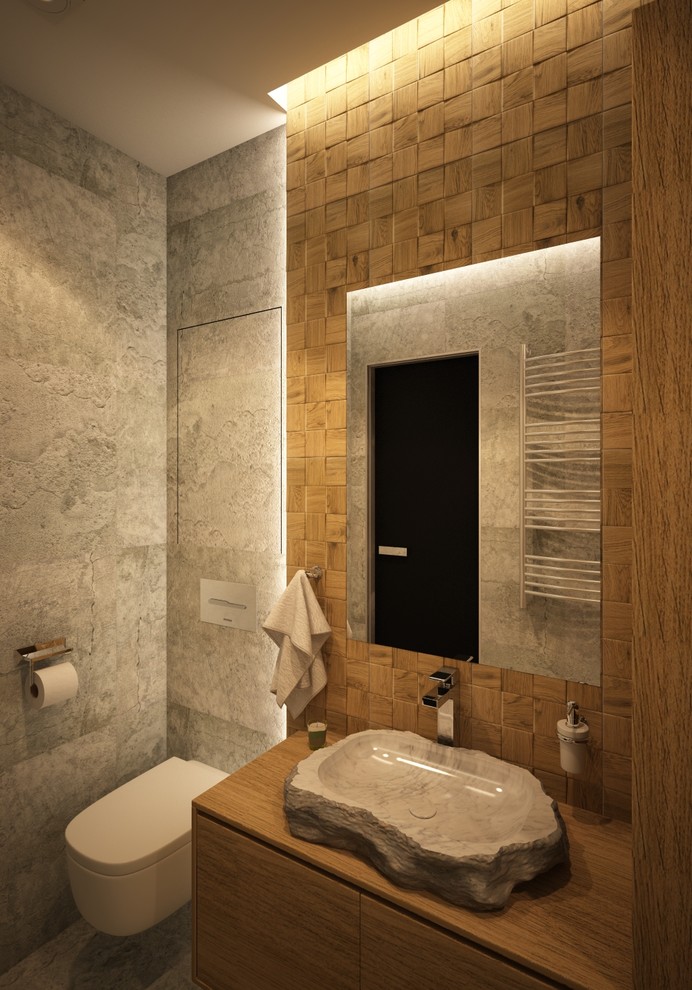 Проект двухэтажной квартиры в индустриальном стиле в ЖК АРТ, Москва.