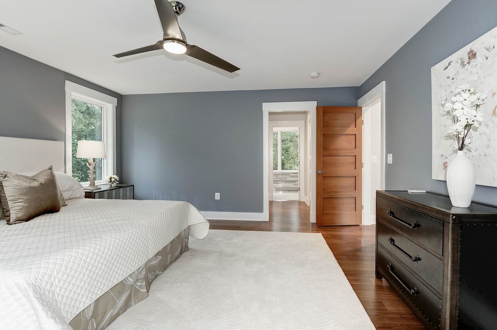 Example of a transitional home design design in DC Metro