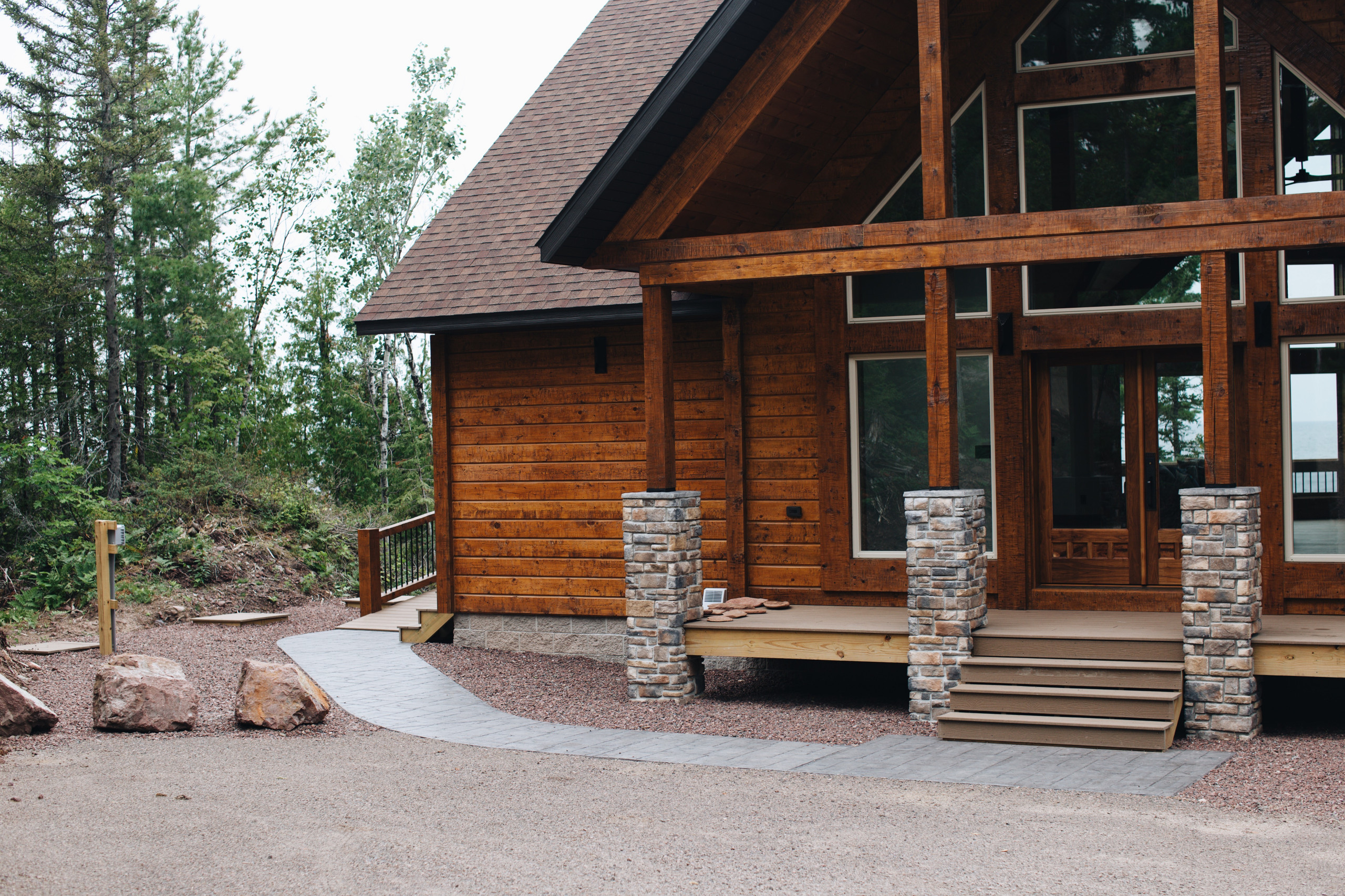 Copper Harbor Lake Home