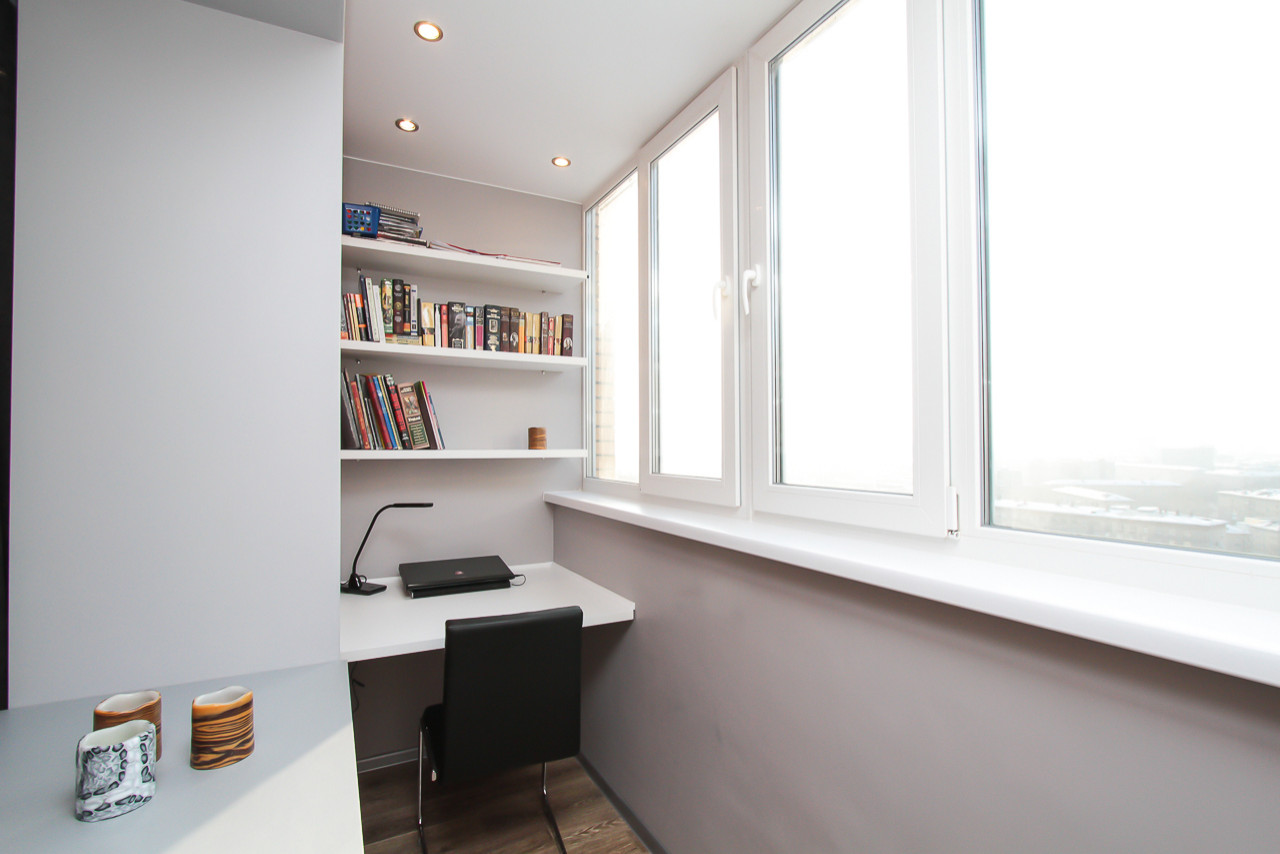 Квартира для студента с элементами лофта 26,5 кв.м.