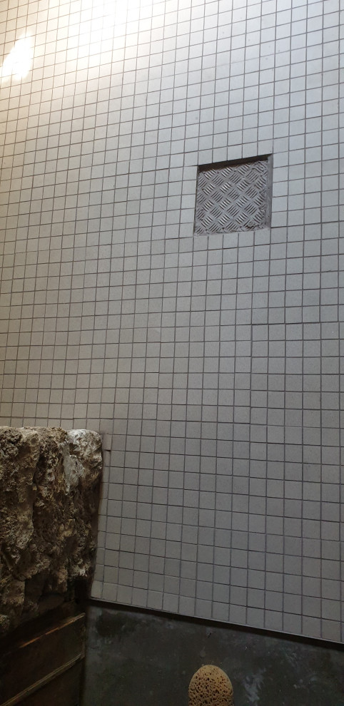 Conception et installation d'une douche
